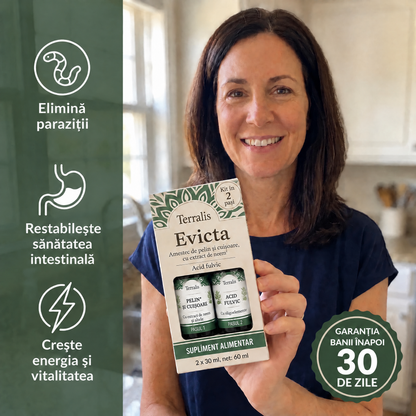 Kit de detoxifiere intestinală în 2 etape Evicta - 5668EVC-RO