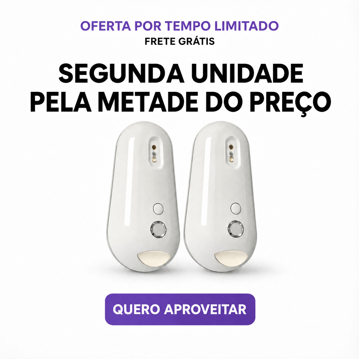 Esterilizador UV para vaso sanitário Uvara - 4471UVR-BR
