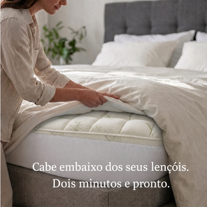 O Kumora se encaixa embaixo dos seus lençóis em segundos