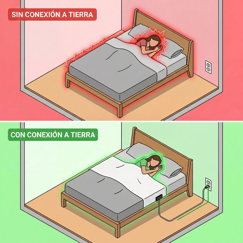 Zero-Volt™ Sábana de conexión a tierra
