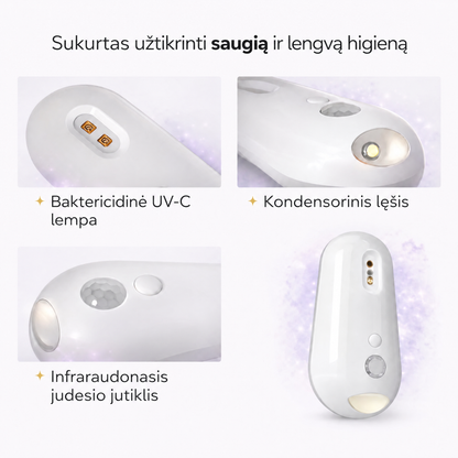 Klozeto UV sterilizatorius Uvara - 1760UVR-LT