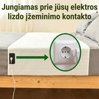 Zero-Volt™ įžeminimo paklodė