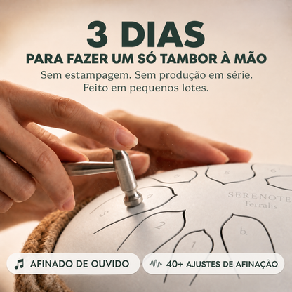Tambor relaxante Serenote - 6049SRN-BR