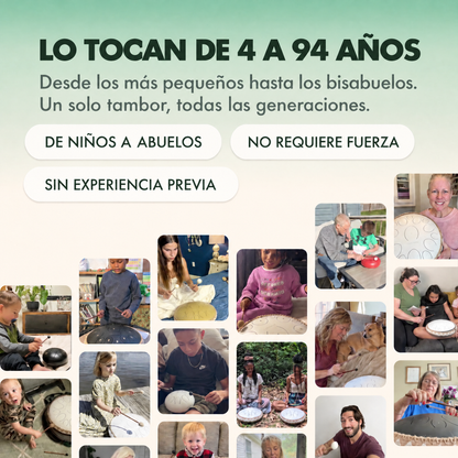 Tambor relajante Serenote - 2335SRN-MX
