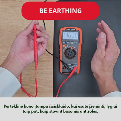 Zero-Volt™ įžeminimo paklodė